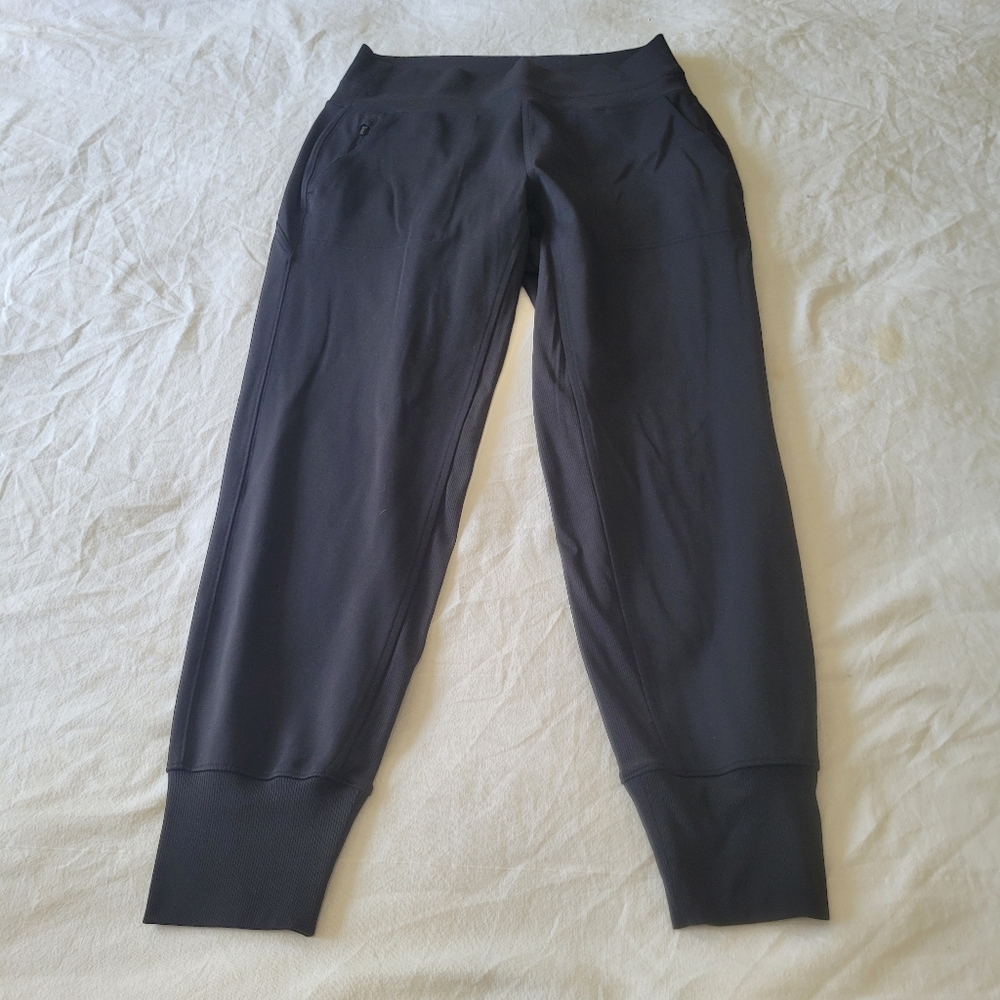 Athleta Black Track Jogger Pants